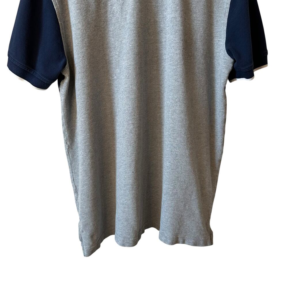 Vintage Tommy Hilfiger Men’s Logo Polo Gray Rugby Golf Sporty Sz Large Blokecore - Picture 7 of 9
